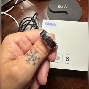 Oura Ring Horizon Gen 3 Silver 8